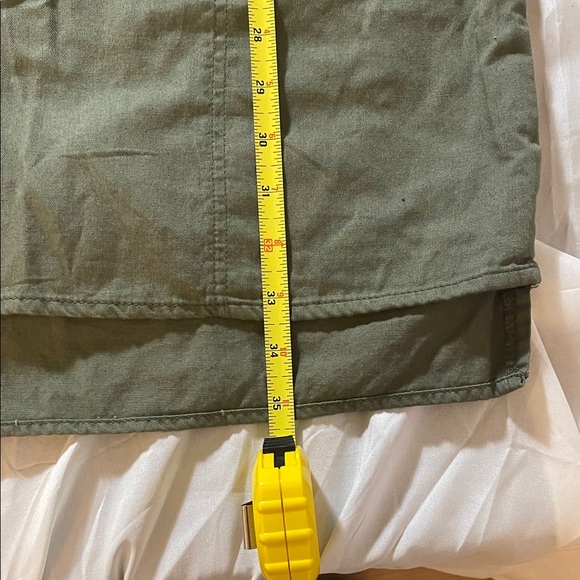 Falls Creek Olive Green Shirt Dress - Picture 8 of 10